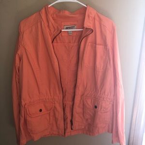 Peach Arizona Jean Jacket